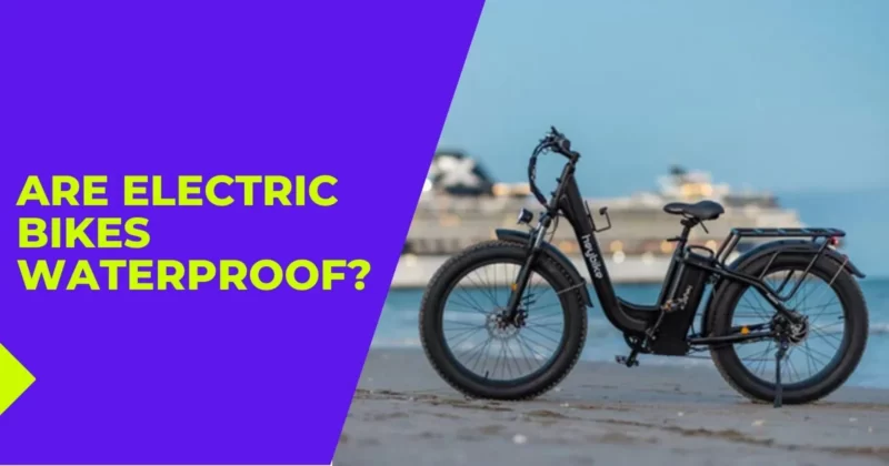 Are Electric Bikes Waterproof