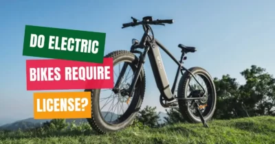 Do Electric Bikes Require License