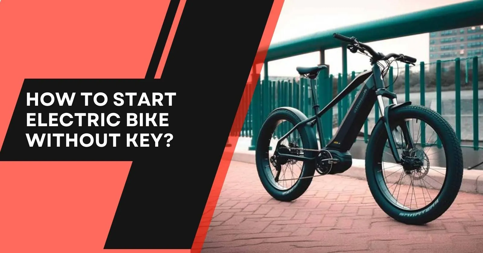 How to Start Electric Bike Without Key? » Bikevela